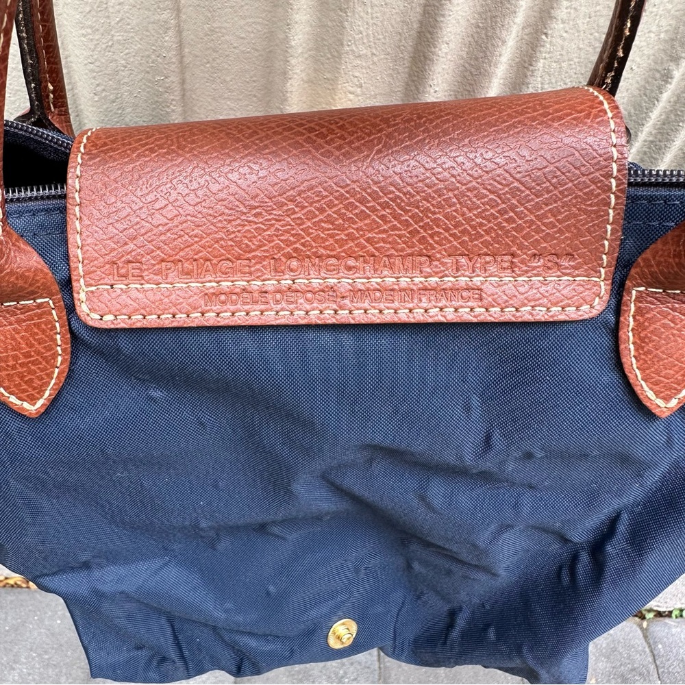 Longchamp Nylon Le Pliage Mini Tote - Picture 3 of 6